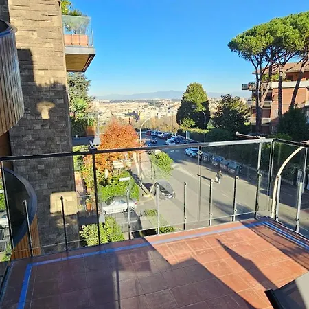 Luxury With View And Balcony At San Peter Area Róma
